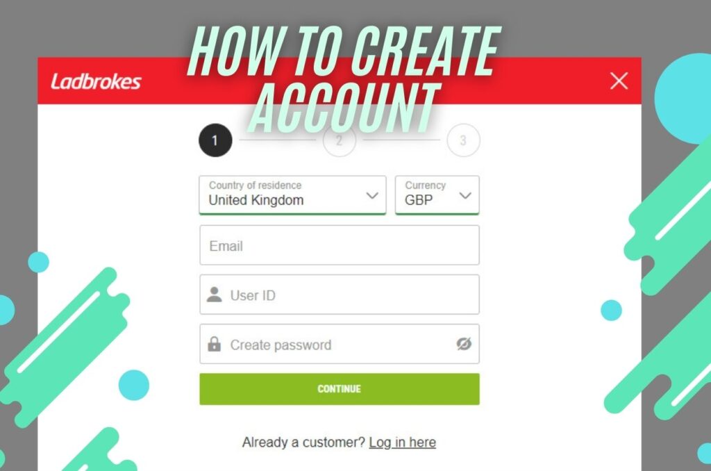 How to Create Ladbrokes betting Account guide