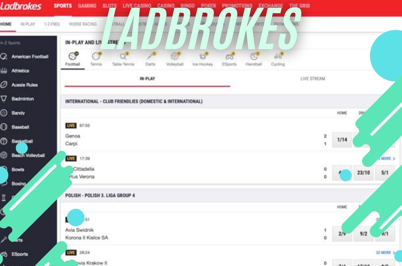 Ladbrokes website overview for beginners