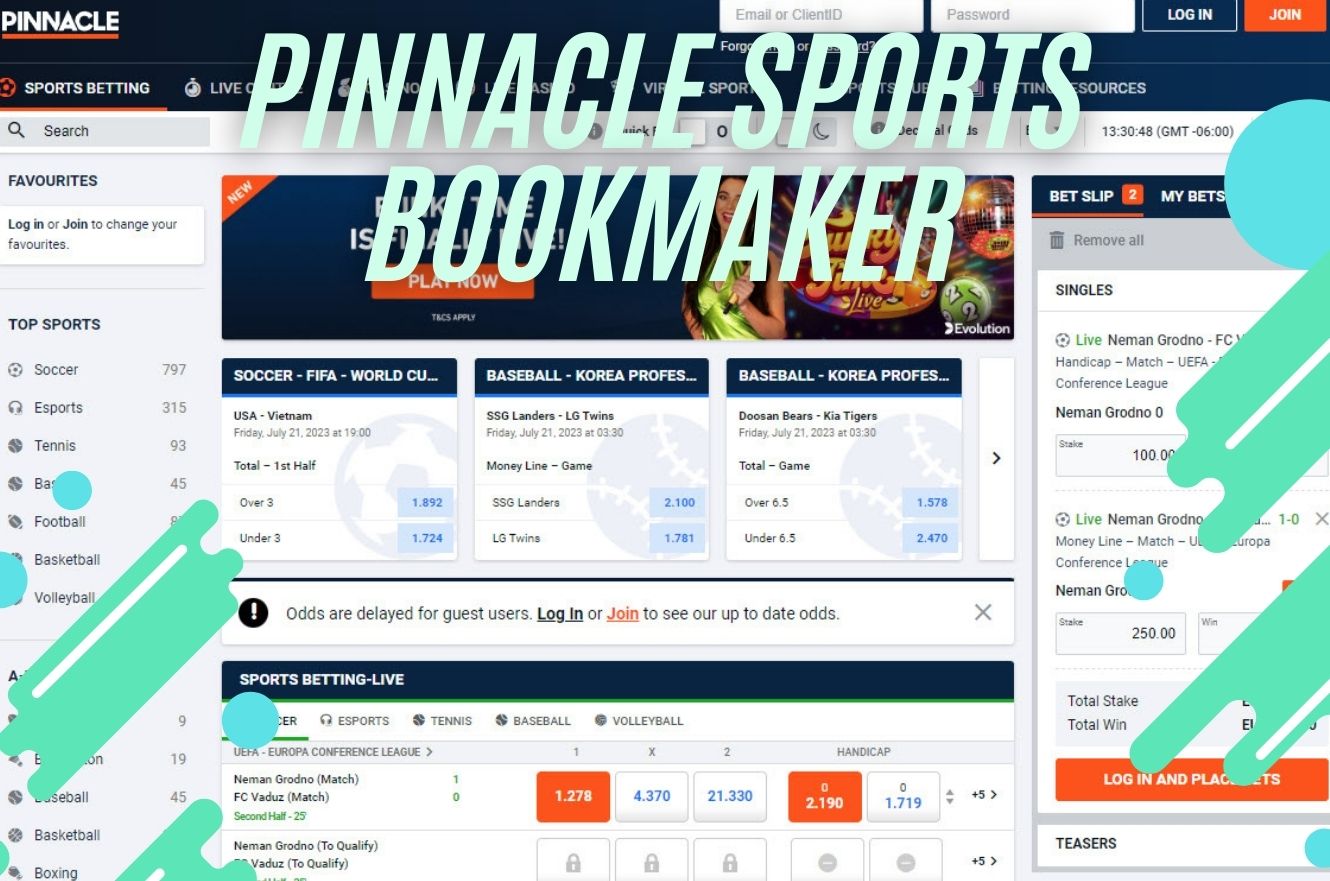 Pinnacle Sports Bookmaker actual Review