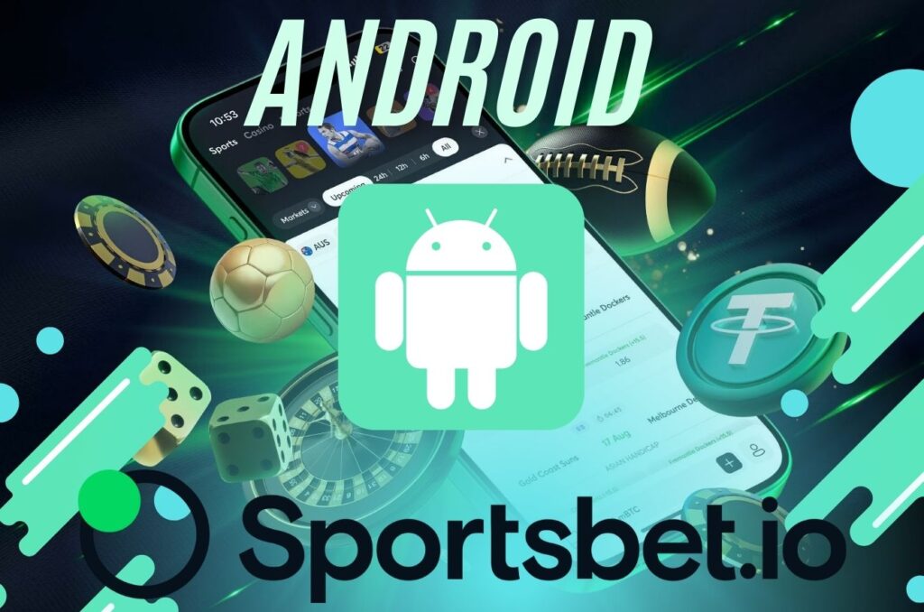 Sportsbet.io Android mobile application download